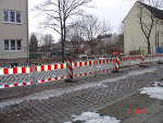 1. Foto vom Baustart